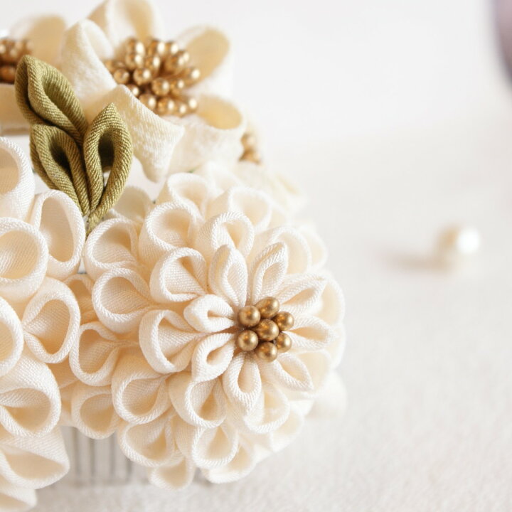 楽天市場】＜＜早割有り＞＞ シルク ホワイト D 半くす 正絹 つまみ  