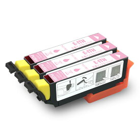 【ITH-LM・ライトマゼンタ・3個セット】エプソン 互換 インクカートリッジ ICチップ 残量表示検知機能付き 安心2年保証 ITH ITH-LM 染料インク