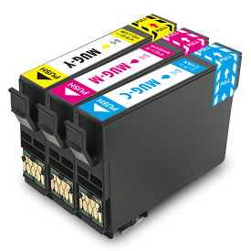 【MUG-3CL・3色セット】エプソン 互換 インクカートリッジ ICチップ 残量表示検知機能付き 安心2年保証【MUG-C + MUG-M + MUG-Y】染料インク