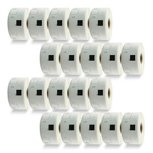 ݊ uU[p x M DK-1201(29mm x 90mm) DK-11201 x 20[/8000 Ή@FMxv^[p QL-550 QL-650TD QL-700 QL-720NW QL-800 QL-820NWB QL-1050 QL-1115NWB QL-580N iDK1201E20