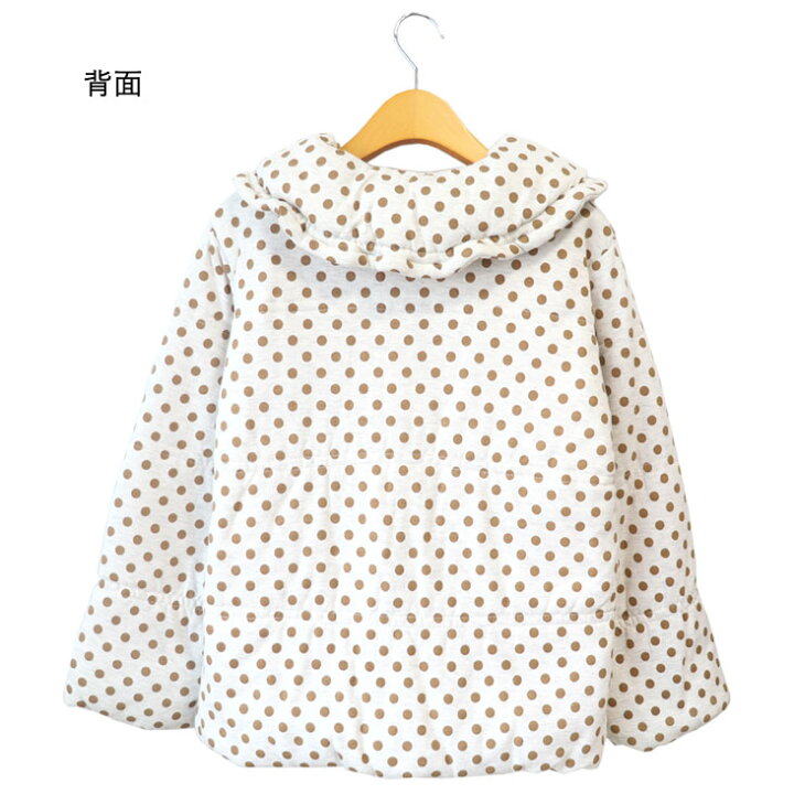 楽天市場】ScoLar スカラー KIDS ドット柄 中綿ジャケット 水玉 綿 