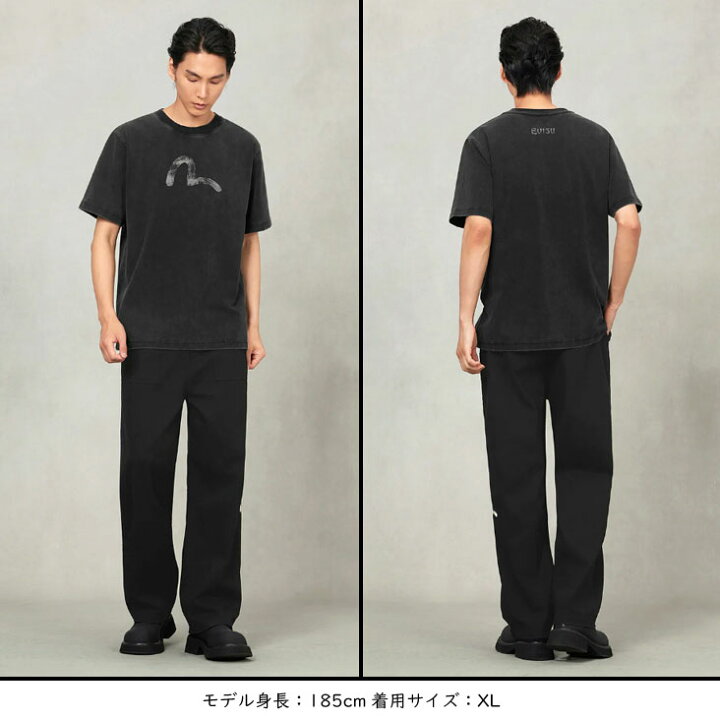 楽天市場】EVISU エヴィス リラックスフィット Tシャツ VINTAGE 手描き 