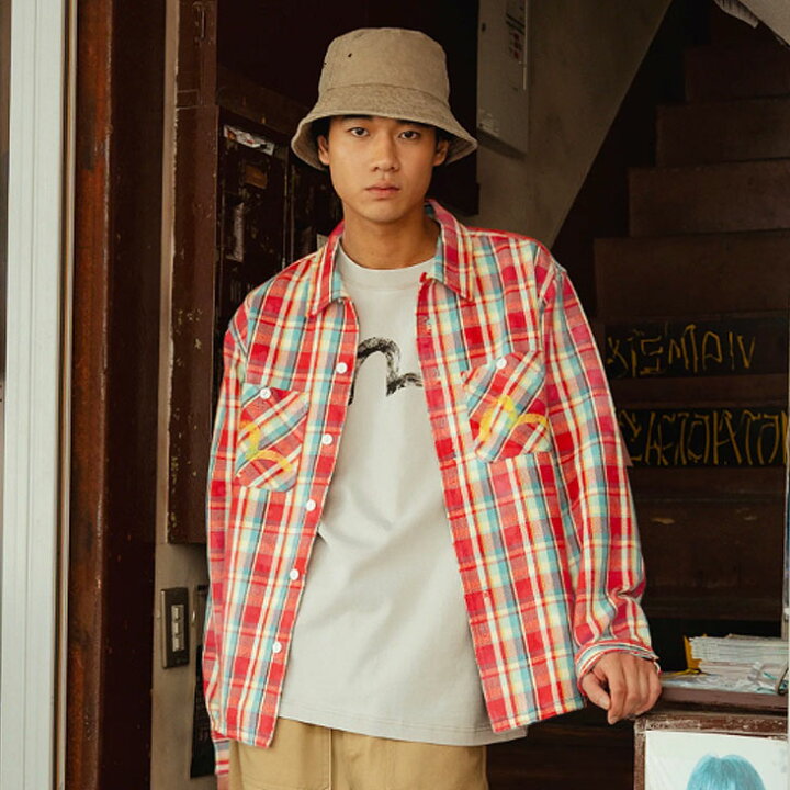 楽天市場】EVISU エヴィス リラックスフィット Tシャツ VINTAGE 手描き 