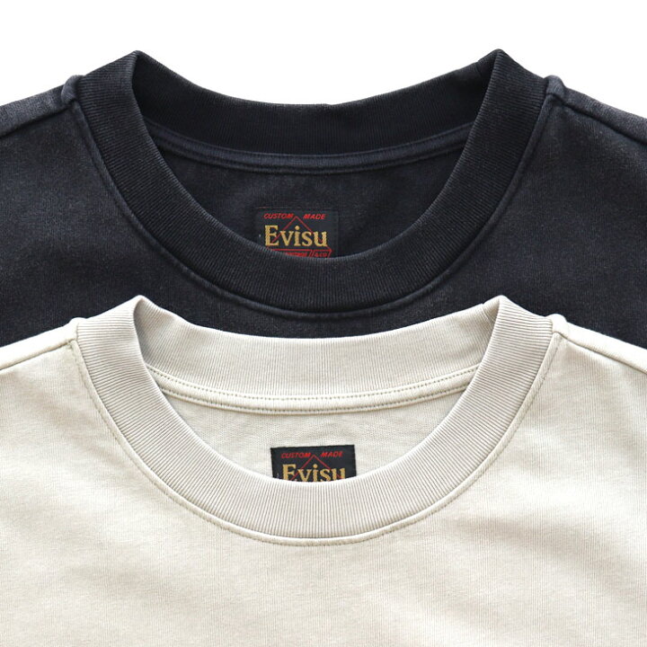 楽天市場】EVISU エヴィス リラックスフィット Tシャツ VINTAGE 手描き 