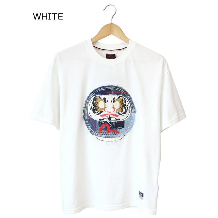楽天市場】EVISU エヴィス リラックスフィット Tシャツ 刺し子だるまと 