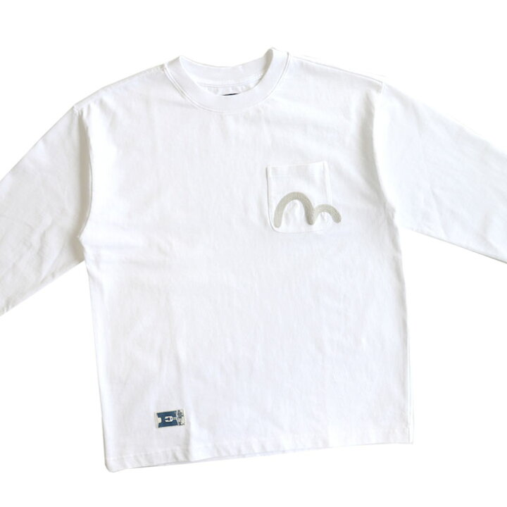 楽天市場】EVISU エヴィス リラックスフィット 長袖Tシャツ カモメ刺繍 