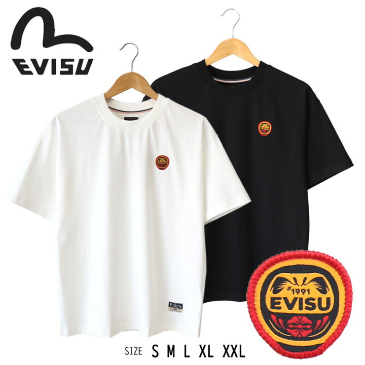 楽天市場】EVISU エヴィス リラックスフィット Tシャツ VINTAGE だるま 