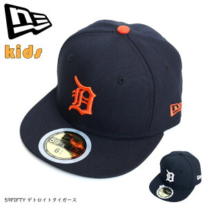 NEW ERA j[G Kids 59FIFTY fgCg^CK[X Detroit Tigers CAP LbY Xq lCr[  W[[Ox[X{[ Xq v싅 ShJ JWA Xg[g AJW  