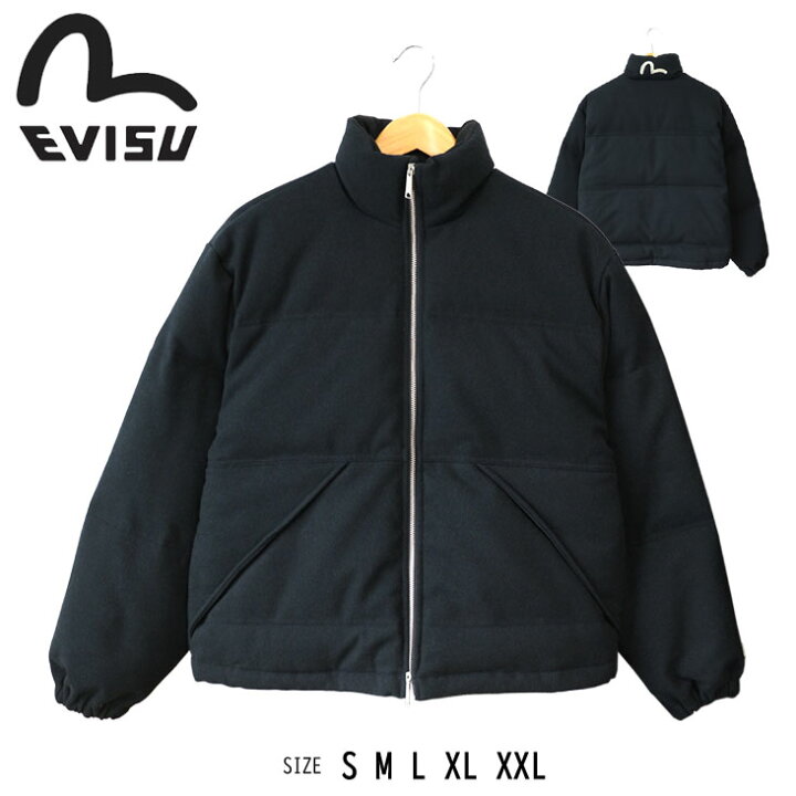 楽天市場】EVISU エヴィス ダウンジャケット 保温性 防寒 暖かい 