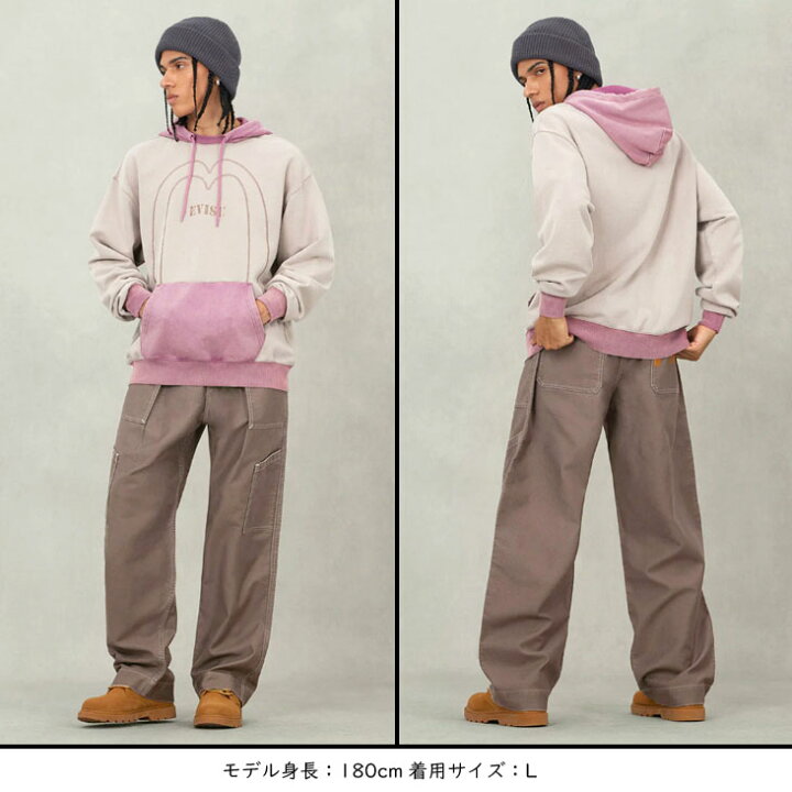 楽天市場】EVISU エヴィス レギュラーフィットフーディ カラー 
