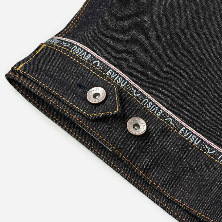 楽天市場】EVISU エヴィス ロゴカモメ刺繍 デニムジャケット 