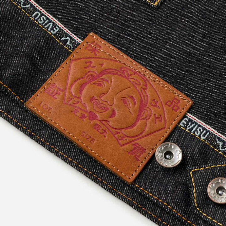 楽天市場】EVISU エヴィス ロゴカモメ刺繍 デニムジャケット 