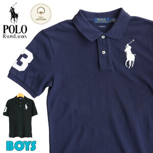 POLO RALPH LAUREN �|�� �����t���[���� BOYS Big Pony �R�b�g�� ���b�V�� �|���V���c �|�j�[�h�J POLO�h�J ��100�� �����V���c �g�b�v�X ��i �j�̎q �{�[�C�Y �����|�C���g �|�j�[ ������� ��v ����