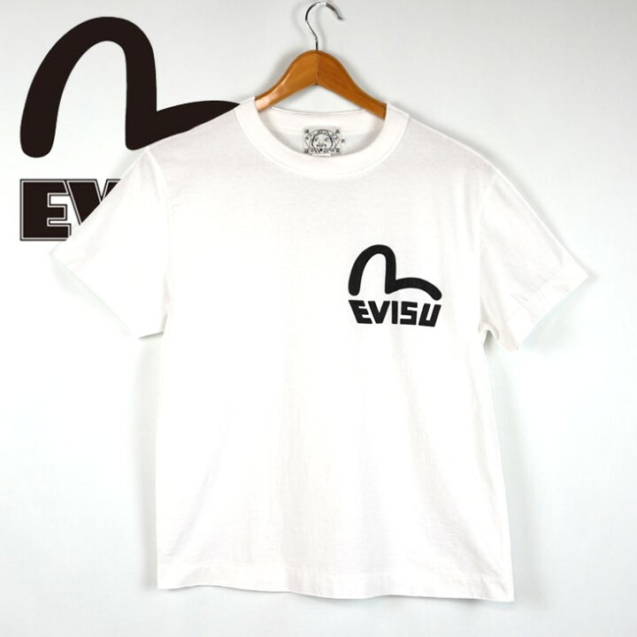 楽天市場】EVISU エヴィス 半袖Tシャツ VETERANO AC TEE CHEST KAMOME  