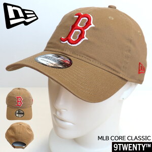 NEWERA �j���[�G�� 9TWENTY MLB CORE CLASSIC �{�X�g�� ���b�h�\�b�N�X Boston Red Sox �L���b�v �X�q CAP �A�W���X�^�u�����W���[���[�O�x�[�X�{�[�� ��100�� �싅 ���j�Z�b�N�X �j�����p �����Y ���f�B�[