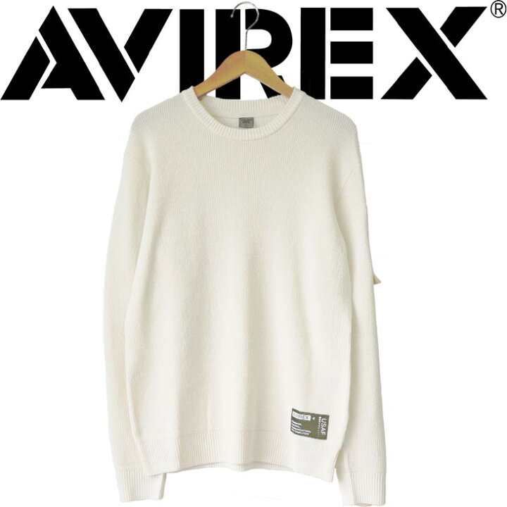 楽天市場】AVIREX アビレックス アヴィレックス クルーネックスリーブ 