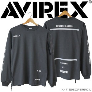 AVIREX ABbNX T SIDE ZIP STENCIL HAT IN THE RING TChWbv XeV TVc vg u ArbNX ~^[ re[W AJW AJ JWA Xg[g S
