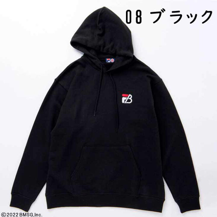 楽天市場】FILA フィラ BE:FIRST コラボ プルパーカー フード 