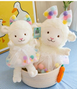 �������� �ʂ������ 30cm Lolita �r �Ђ� sheep ������ �q�� �_�炩 �S�n���� �v���[���g �a���� �������� ���� ���� ���킢�� �ޏ��� �ӂ�ӂ�Ŗ������ c-wanou-12211-gg