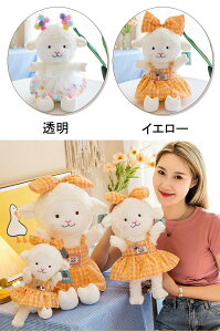 �������� �ʂ������ 40cm Lolita �r �Ђ� sheep ������ �q�� �_�炩 �S�n���� �v���[���g �a���� �������� ���� ���� ���킢�� �ޏ��� �ӂ�ӂ�Ŗ������ c-wanou-12210-gg