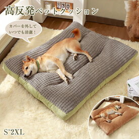 ペットベッド 犬用 クッション ふわふわ 洗える 猫用 クッション かわいい 犬 猫 滑り止め ペットクッション 小型犬 中型犬 大型犬 柔らかい 秋 冬 もこもこ 寝床 犬ベッド 猫ベッド ふんわり 寒さ対策 ペットマット シニア 老犬 介護 丸洗い