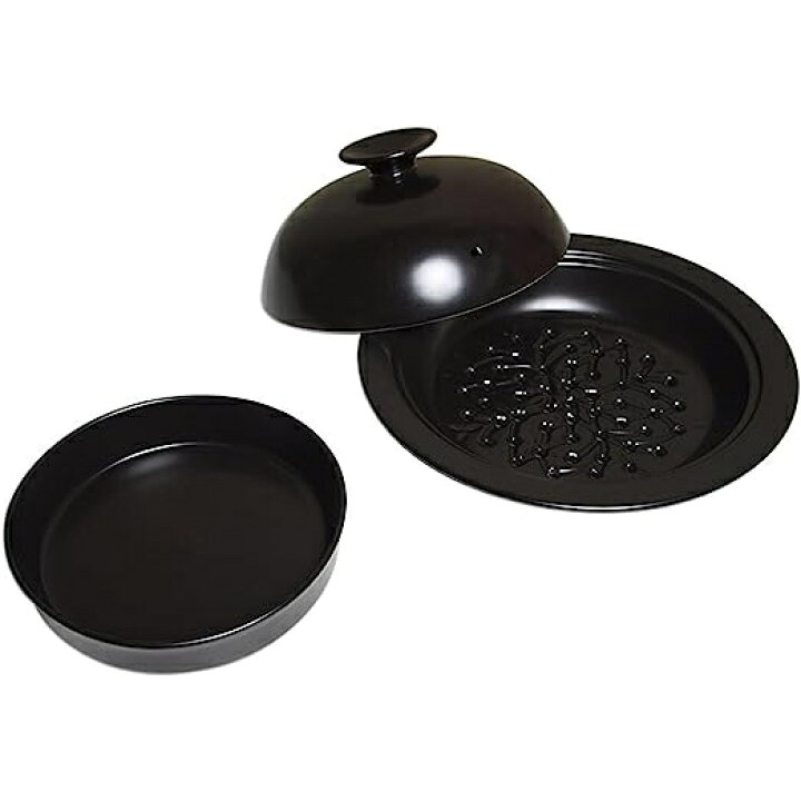 楽天市場】美濃焼の蒸し器 Slish（スリッシュ） (蒸し煮 黒) : 三つ葉 
