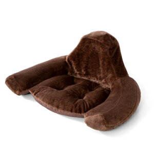 あったか腰サポ湯たんぽ ダークブラウン/モーブピンク 腰に優しすぎる湯たんぽクッション (鍼灸・整体師 福辻鋭記 先生 監修)