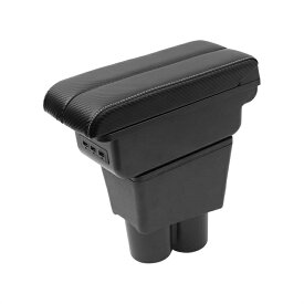 スズキ アルト ターボRS 車用アームレスト コンソールボックス 車内収納ボックス アルトワークス HA36S 多機能 大容量 2014年12月～ 車種専用設計 ドリンクホルダー 小物入れ 肘置き 収納アクセサリー 内装パーツ カスタムパーツ 装着簡単 疲労を軽減 インテリア パーツ