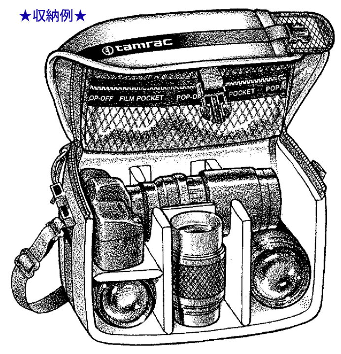 楽天市場】Tamrac ZoomTraveler3 #603 『1〜3営業日後の発送』 USA 