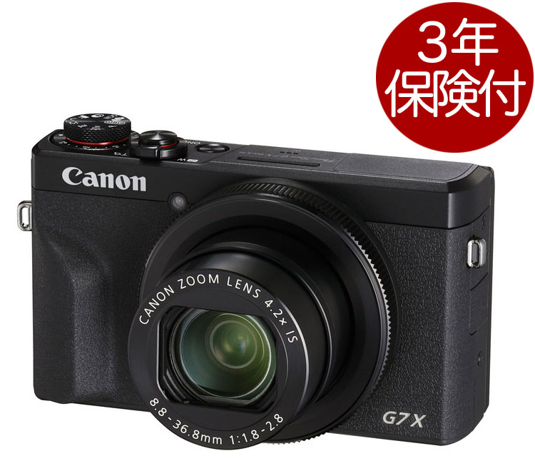 [3年保険付] Canon PowerShot G7X MarkIII ブラック １型高性能プレミアムモデルコンパクトデジタルカメラ[02P05Nov16] その他