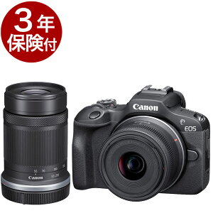 �y~8/19�܂Ŋ��Ԍ�������z[3�N�ی��t����] �L���m�� EOS R100�_�u���Y�[���L�b�g R100 + RF-S18-45mm F4.5-6.3 IS STM + RF-S55-210mm F5-7.1 IS STM �y��APS-C�T�C�Y�f�W�^���~���[���X���_�u���Y�[���L�b�g EOSR1