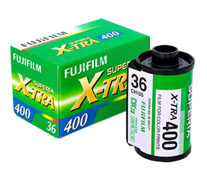 楽天市場】Fujifilm フジカラー SUPERIA X-TRA400 36枚撮りネガ 