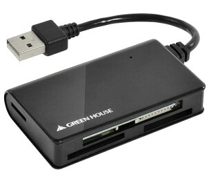 [[֔I]O[nEX USBJ[h[_[ GH-CRM1A-BK [ACA_v^sṽoXp[USB2.0J[h[_Imicro-SD,[XeBbN DuoA_v^sv][02P05Nov16]