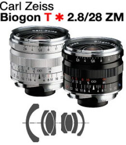 [3�N�ی��t] Carl Zeiss Biogon T*F2.8/28mm ZM Mount Lens ���C�JM�}�E���g�r�I�S���P�œ_�L�p�����Y�w�u���b�N2026�N2�����ׁ^�V���o�[4�����ח\��x