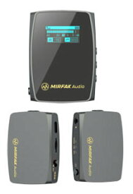 MIRFAK Audio WE10PRO デュアルチャンネルコンパクトワイヤレスマイクシステム MFA11 (0743791915626) トランスミッター2台、レシーバー1台 マイクシステム【送料無料/レターパックあるいは宅配便での発送】[02P05Nov16]