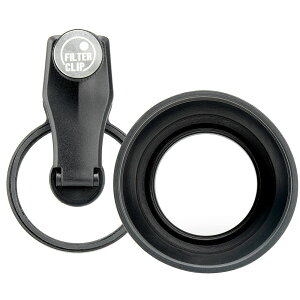 Kenko EXAPRO�i�G�O�U�v���j�t�B���^�[�N���b�v�{Lens Hood �Z�b�g �P���R�[�g�L�i�[ �G�O�U�v�� �X�}�[�g�t�H���p49mm�t�B���^�[�N���b�v�t�[�h�t��