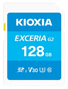 [�䂤�p�P�b�g�����I����-2] �L�I�N�V�A EXCERIA G2 128GB UHS�X�s�[�h�N���X3 Class10 UHS-I SDHC/SDXC�J�[�h KSDU-B128G (4582563857094) KIOXIA �G�N�Z���A G2 [02P05Nov16]