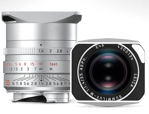 Leica New SUMMILUX-M f1.4/35mm ASPH. (6bit) Silver #11675ズミルックス-M  f1.4/35mmシルバー色【※受注後発注/ライカジャパンより取寄品のためキャンセル不可商品となります。】【RCP】【smtb-TK】[fs04gm][02P05Nov