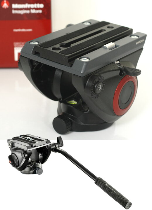 楽天市場】マンフロット プロフルードビデオ雲台 #MVH500AH [オイル  