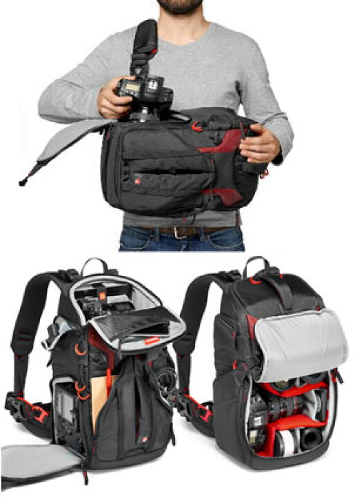 楽天市場】Manfrotto #MB PL-3N1-26 スリングバックパック型カメラ 