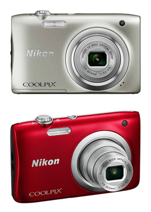 楽天市場】ニコン COOLPIX A100 デジタルカメラ 薄さ19.8mmのスリムで 