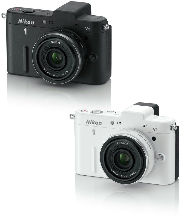 楽天市場】Nikon 1 V1 薄型レンズキット ニコンデジタルミラーレス一眼 