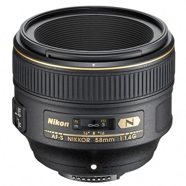 [期間限定特価]ニコン AF-S NIKKOR 58mmF/1.4G [F1.4大口径中望遠レンズ][02P05Nov16] カメラ用交換レンズ