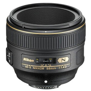 [3�N�ی��t]�j�R�� AF-S NIKKOR 58mmF/1.4G [F1.4����a���]�������Y][02P05Nov16]