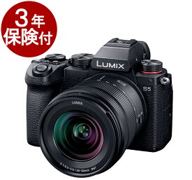 【キャッシュバック対象】[3年保険付] Panasonic LUMIX S5 レンズキット DC-S5K-K LUMIX S5ボディー + S20-60mm F3.5-5.6（S-R2060）標準ズームレンズ [02P05Nov16]