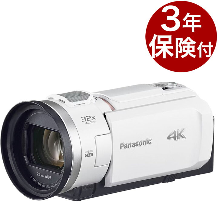 楽天市場】[3年保険付] Panasonic HC-VX3 レザーブラックHC-VX3-K 