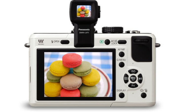 楽天市場】パナソニック DMW-LVF1 Lumix GF1用ライブビュー 