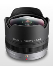 人気商品ランキング Panasonic LUMIX G Fisheye8mm/F3.5 対角180度フィッシュアイレンズ H-F008『即納～２営業日後の発送』強烈な遠近感やデフォルメ効果魚眼レンズ[02P05Nov16] カメラ用交換レンズ
