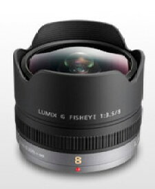 Panasonic LUMIX G Fisheye8mm/F3.5 対角180度フィッシュアイレンズ H-F008『即納〜2営業日後の発送』強烈な遠近感やデフォルメ効果魚眼レンズ[02P05Nov16]