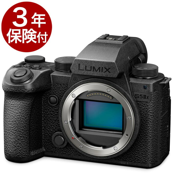 楽天市場】[3年保険付] Panasonic LUMIX S5 MarkIIX ボディー DC-S5M2X 